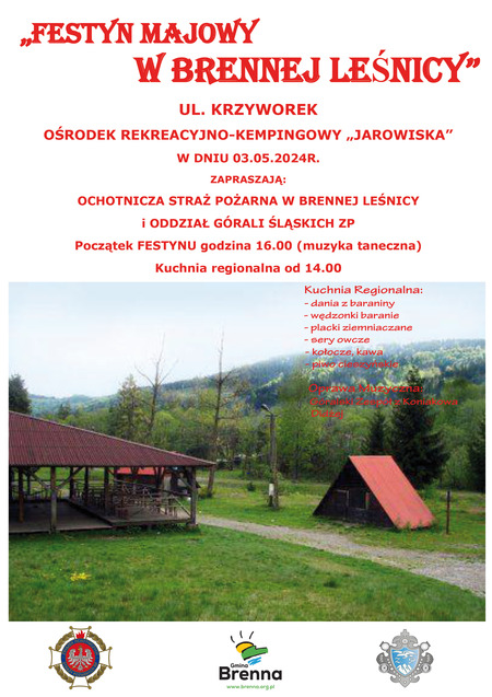 FESTYN MAJOWY W BRENNEJ LEŚNICY (kliknięcie spowoduje powiększenie obrazu)