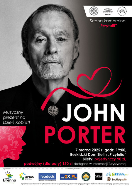 John Porter - Muzyczny  prezent na Dzień Kobiet! (kliknięcie spowoduje powiększenie obrazu)