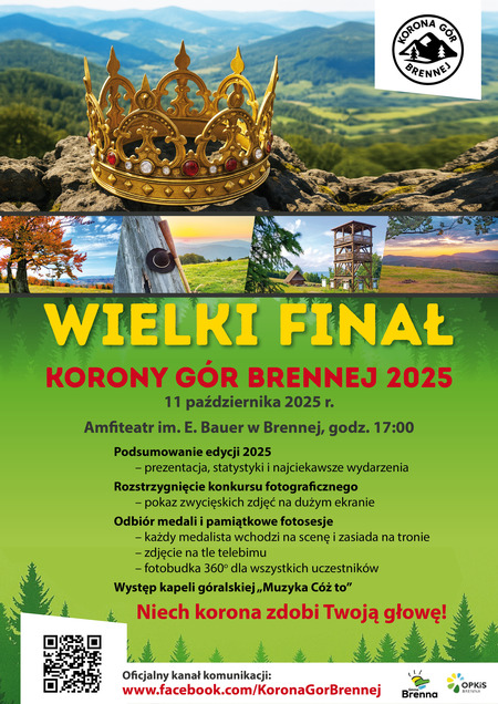 WIELKI FINAŁ Korony Gór Brennej 2025 (kliknięcie spowoduje powiększenie obrazu)
