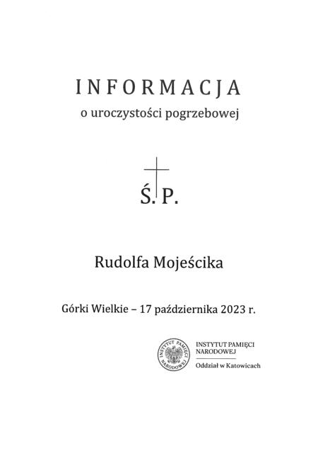 Uroczystości pogrzebowe żołnierza NSZ (kliknięcie spowoduje powiększenie obrazu)