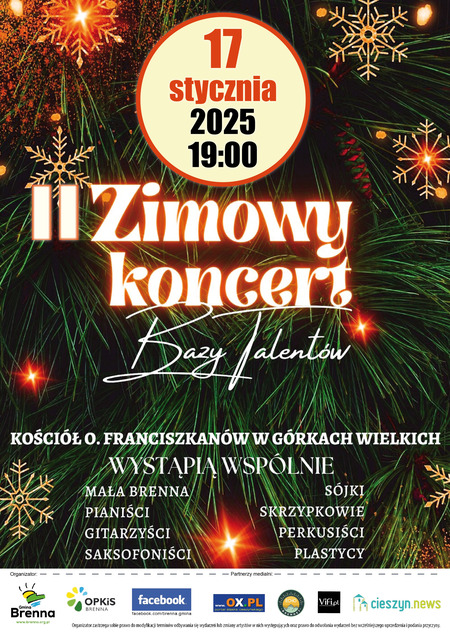 II Zimowy Koncert Bazy Talentów (kliknięcie spowoduje powiększenie obrazu)