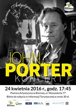 ohn Porter - koncert w Piwnicy Artystycznej 
