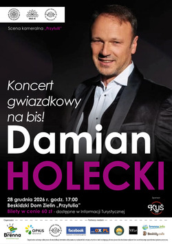 Damian Holecki ponownie w Brennej! Koncert gwiazdkowy na bis