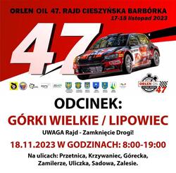 Orlen Oil 47. Rajdu Cieszyńska Barbórka