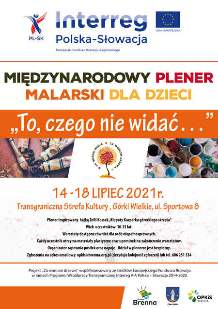 Plener malarski dla dzieci - finisaż (kliknięcie spowoduje powiększenie obrazu)