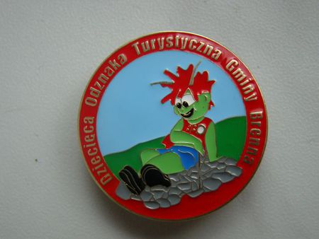 Dziecięca Odznaka Turystyczna Gminy Brenna (kliknięcie spowoduje powiększenie obrazu)