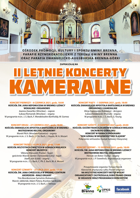 Letnie Koncerty Kameralne (kliknięcie spowoduje powiększenie obrazu)