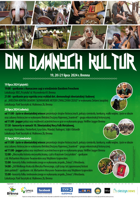 Dni  Dawnych  Kultur - piątek (kliknięcie spowoduje powiększenie obrazu)