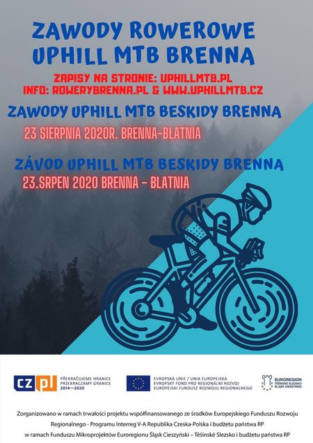 Plakat uphill MTB Beskidy (kliknięcie spowoduje powiększenie obrazu)